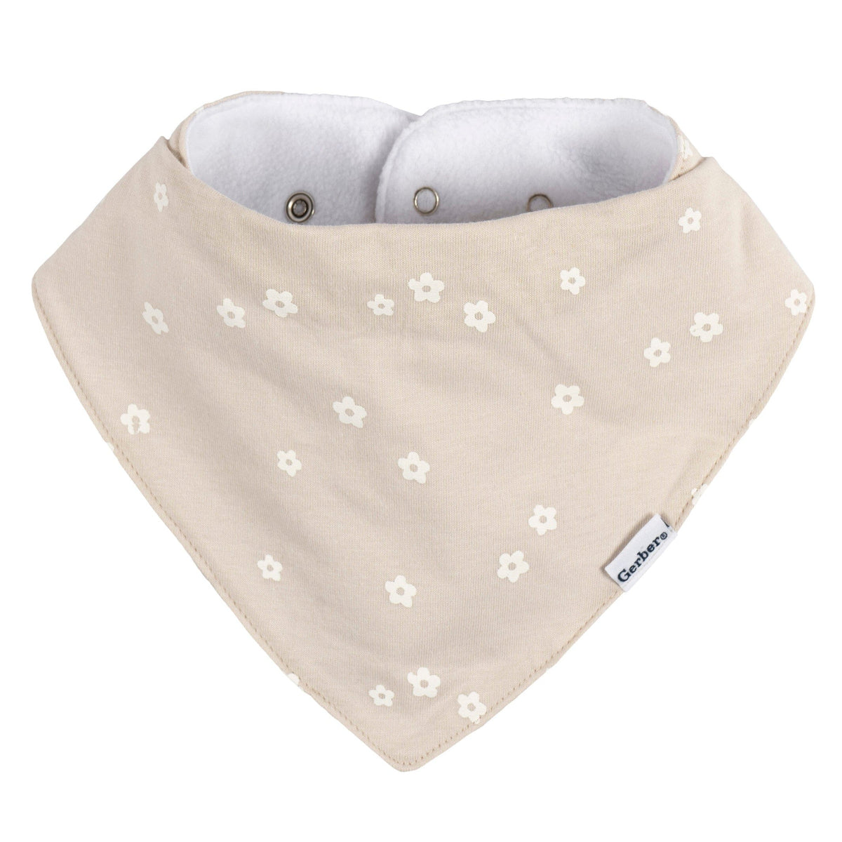 10-Pack Baby Girls Multi Pink Bandana Bib