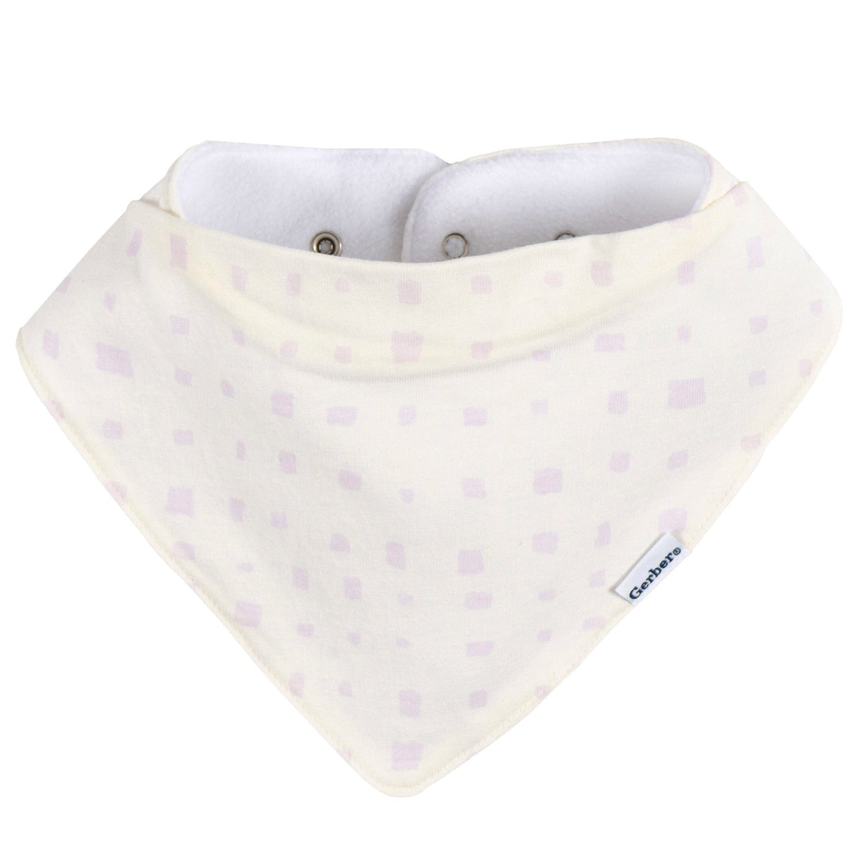 10-Pack Baby Girls Multi Pink Bandana Bib