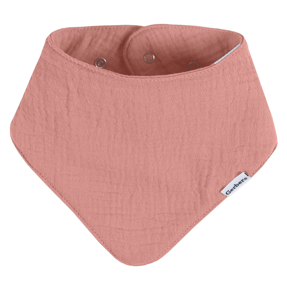 10-Pack Baby Girls Multi Pink Muslin Bandana Bib