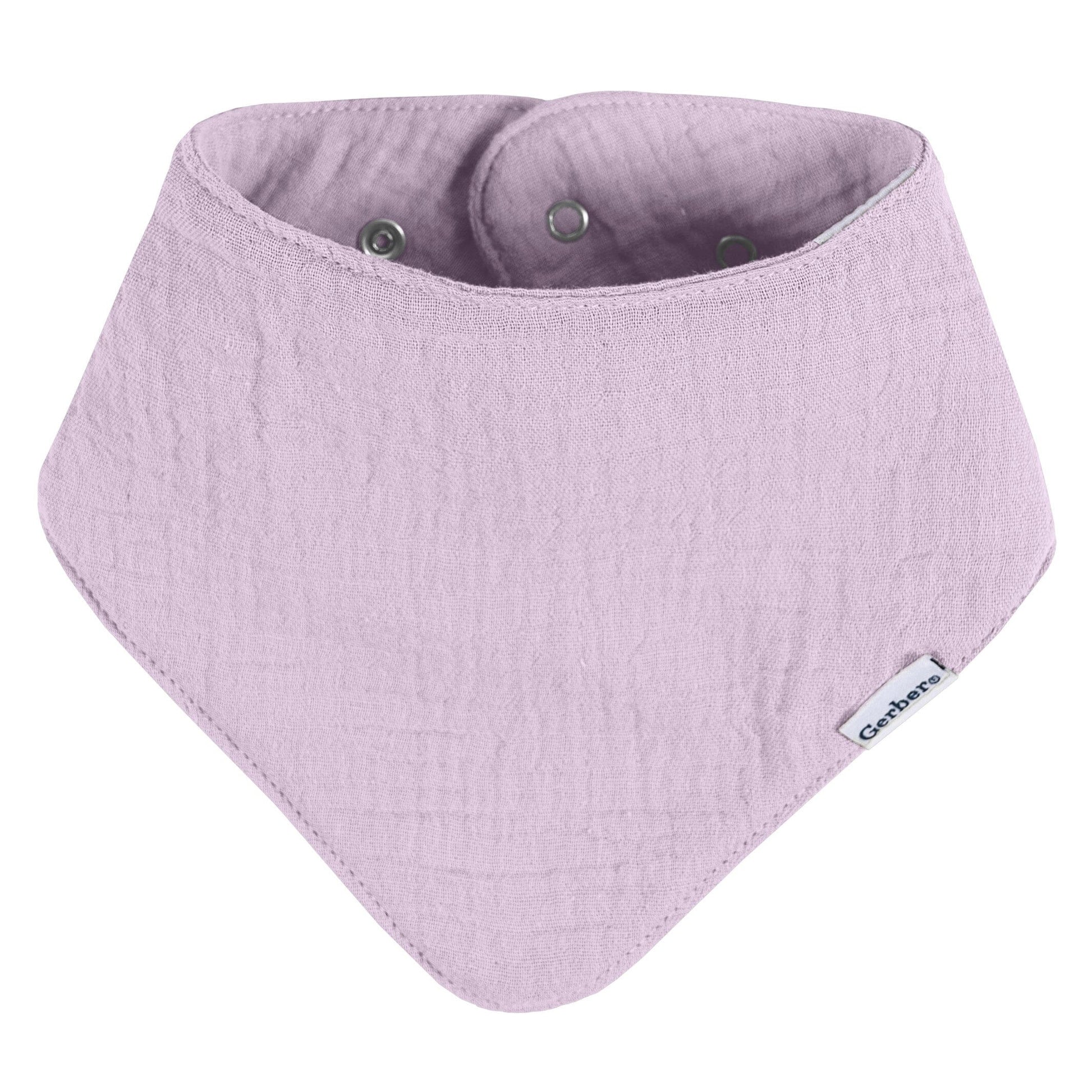 10-Pack Baby Girls Multi Pink Muslin Bandana Bib