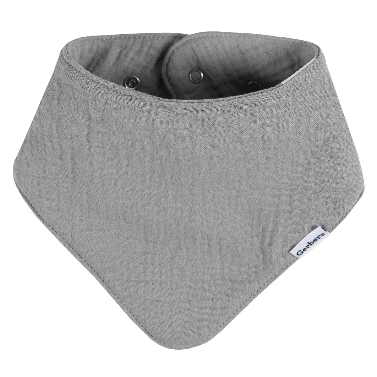 10-Pack Baby Neutral Multi White Muslin Bandana Bib