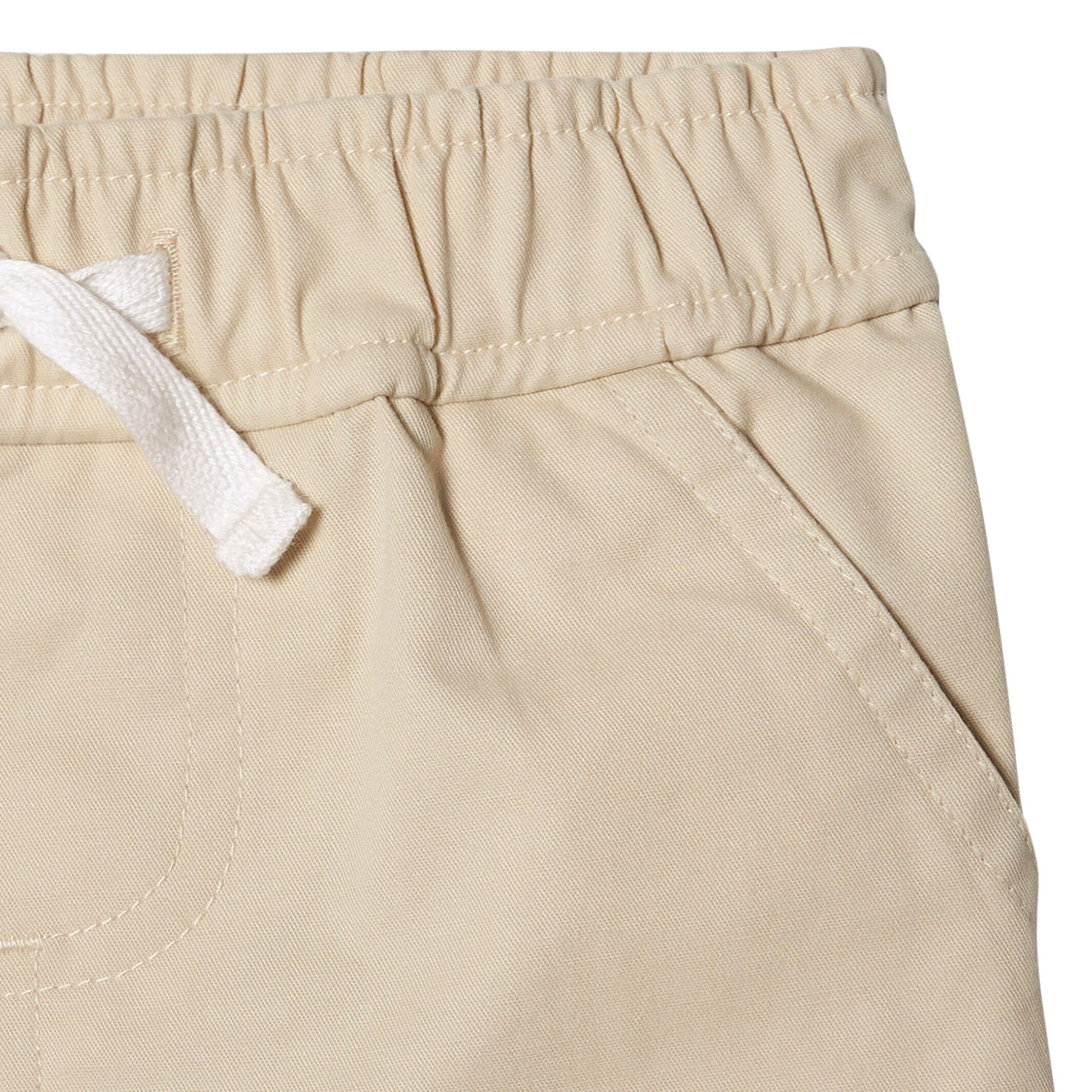 2-Pack Baby & Toddler Boys Navy Stripe/Khaki Shorts