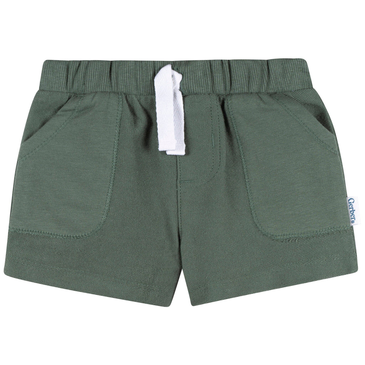 2-Pack Baby & Toddler Boys Blue & Gray Knit Shorts Pants & Bottoms Gerber® 
