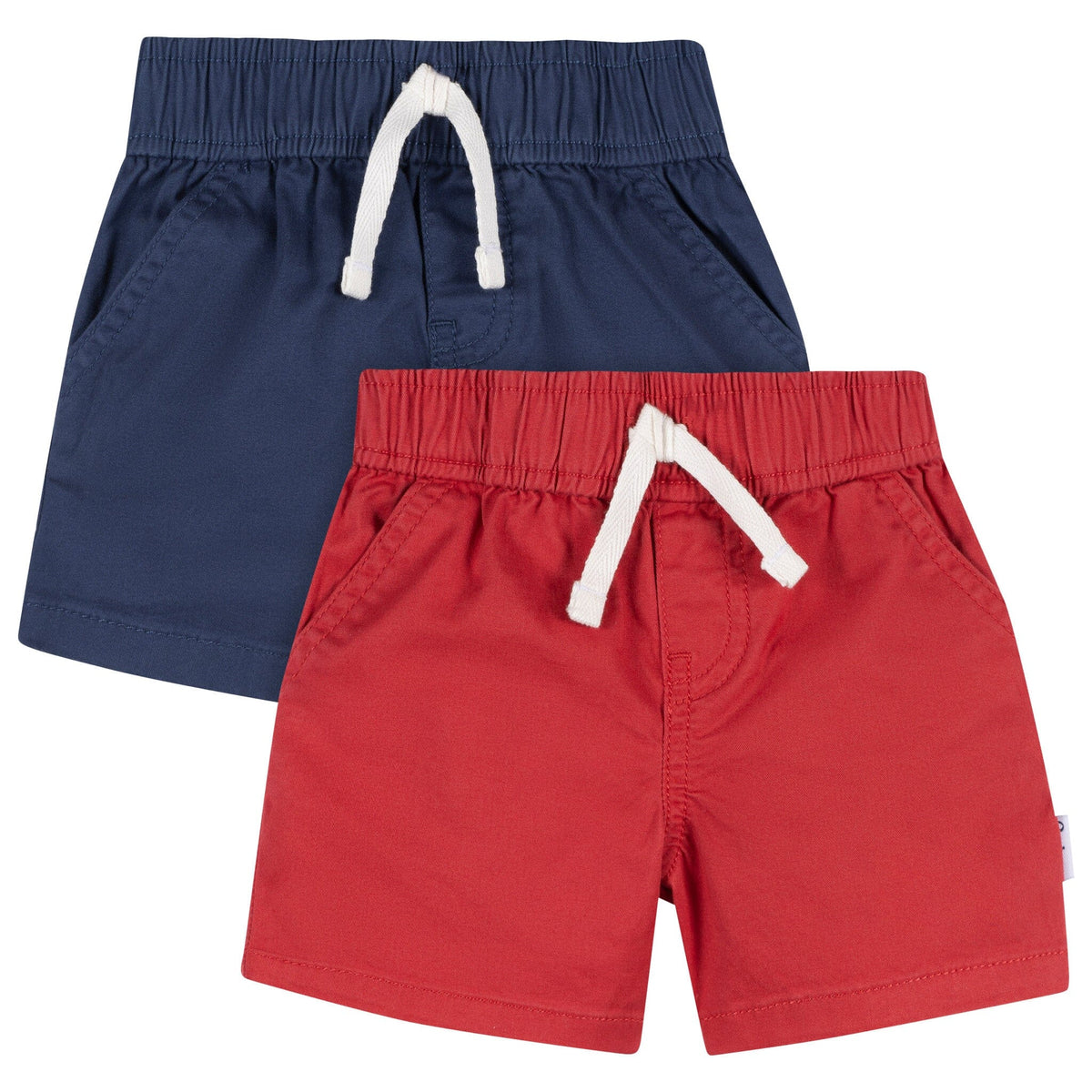 2-Pack Baby & Toddler Boys Blue & Red Shorts Pants & Bottoms Gerber® 