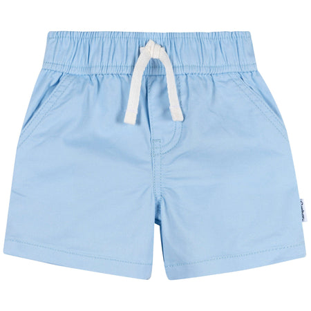 2-Pack Baby & Toddler Boys Green & Blue Twill Shorts