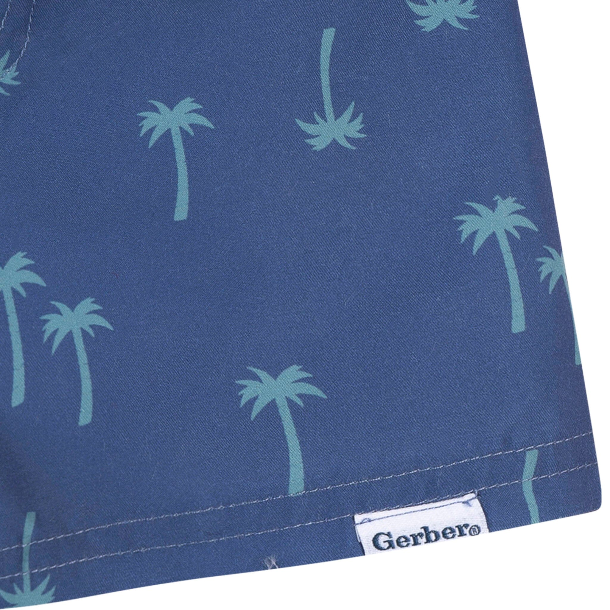 2-Pack Baby & Toddler Boys Lighthouse Swim Trunks Swimwear Gerber® 