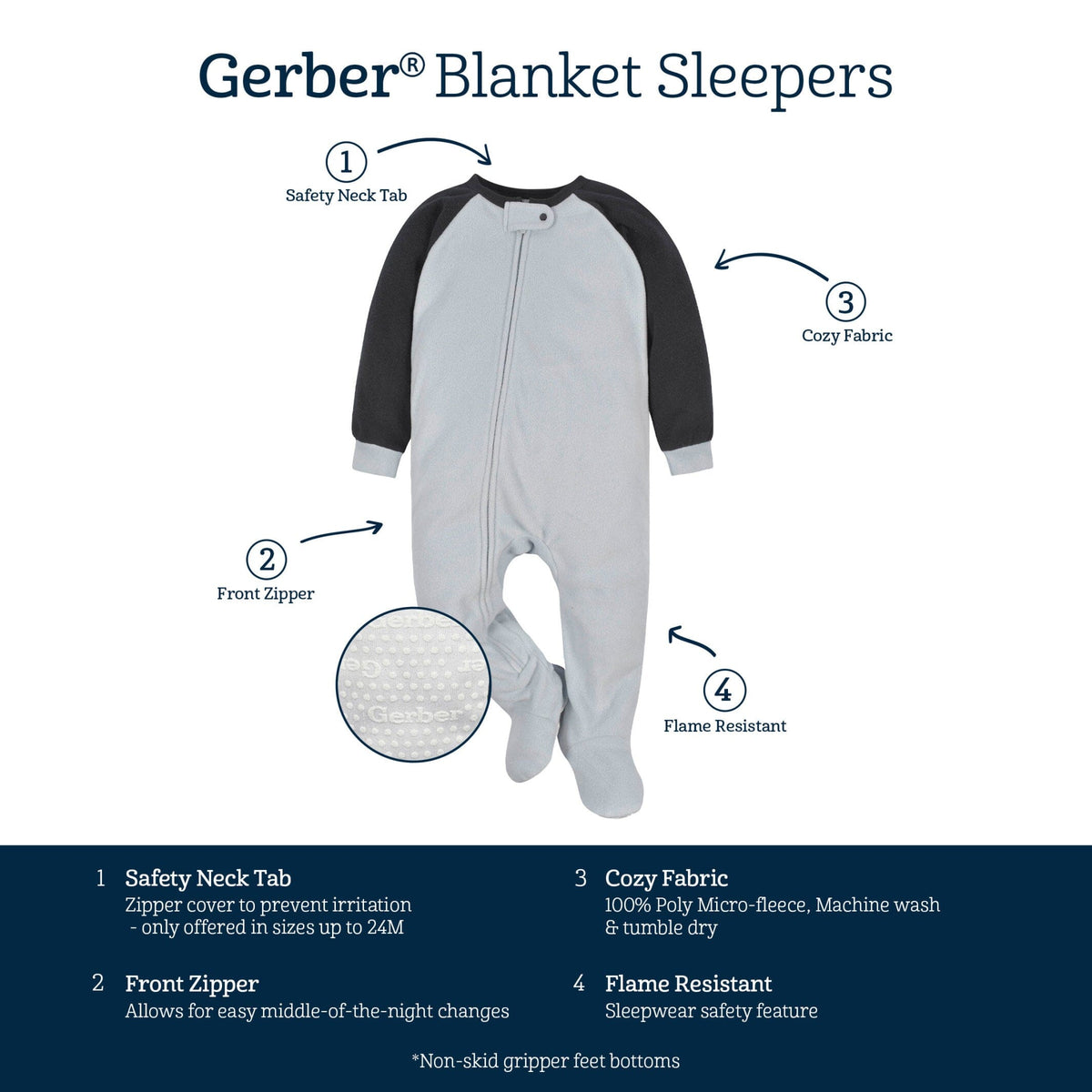 2-Pack Baby & Toddler Boys Lion Blanket Sleepers