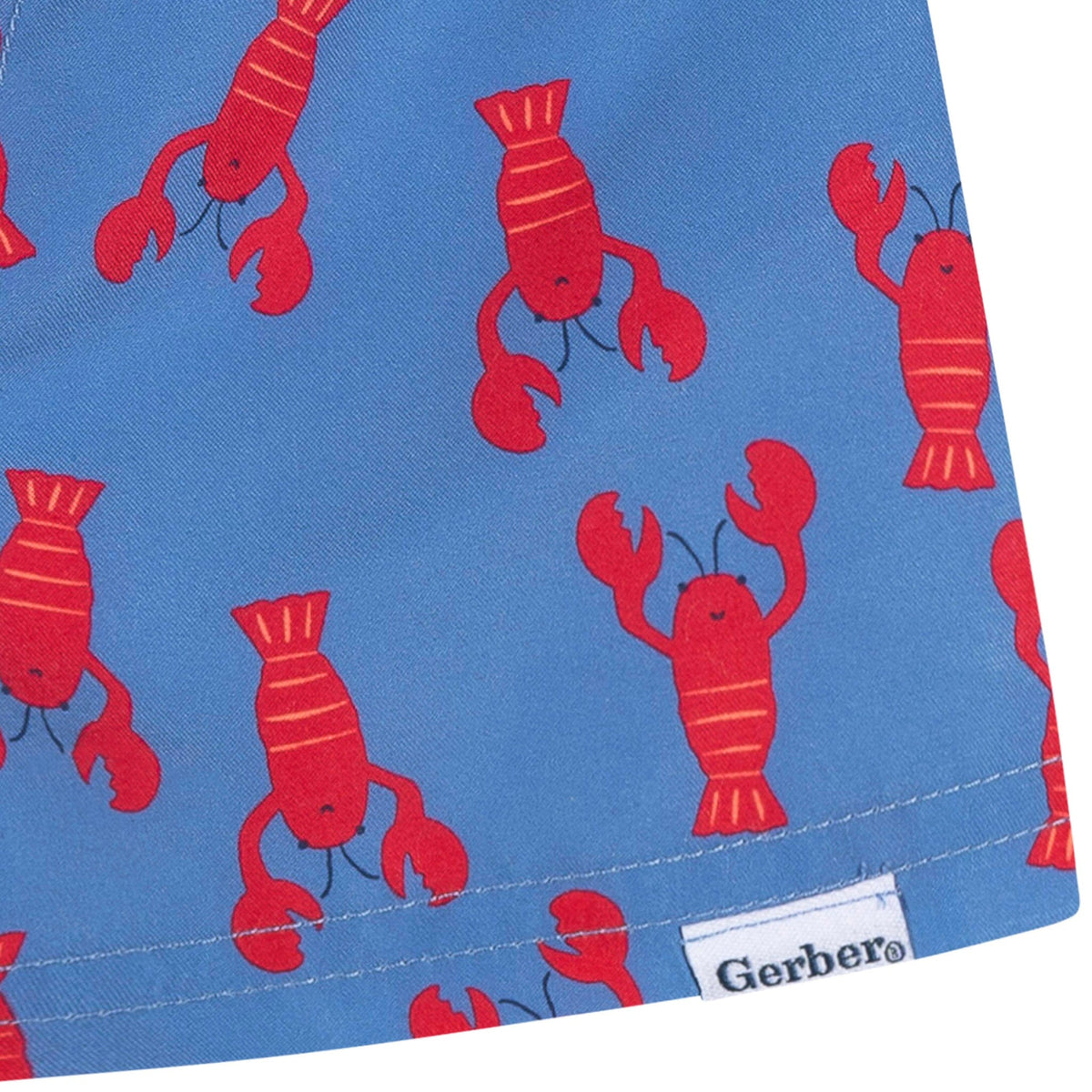 2-Pack Baby & Toddler Boys Lobsters Swim Trunks Swimwear Gerber® 