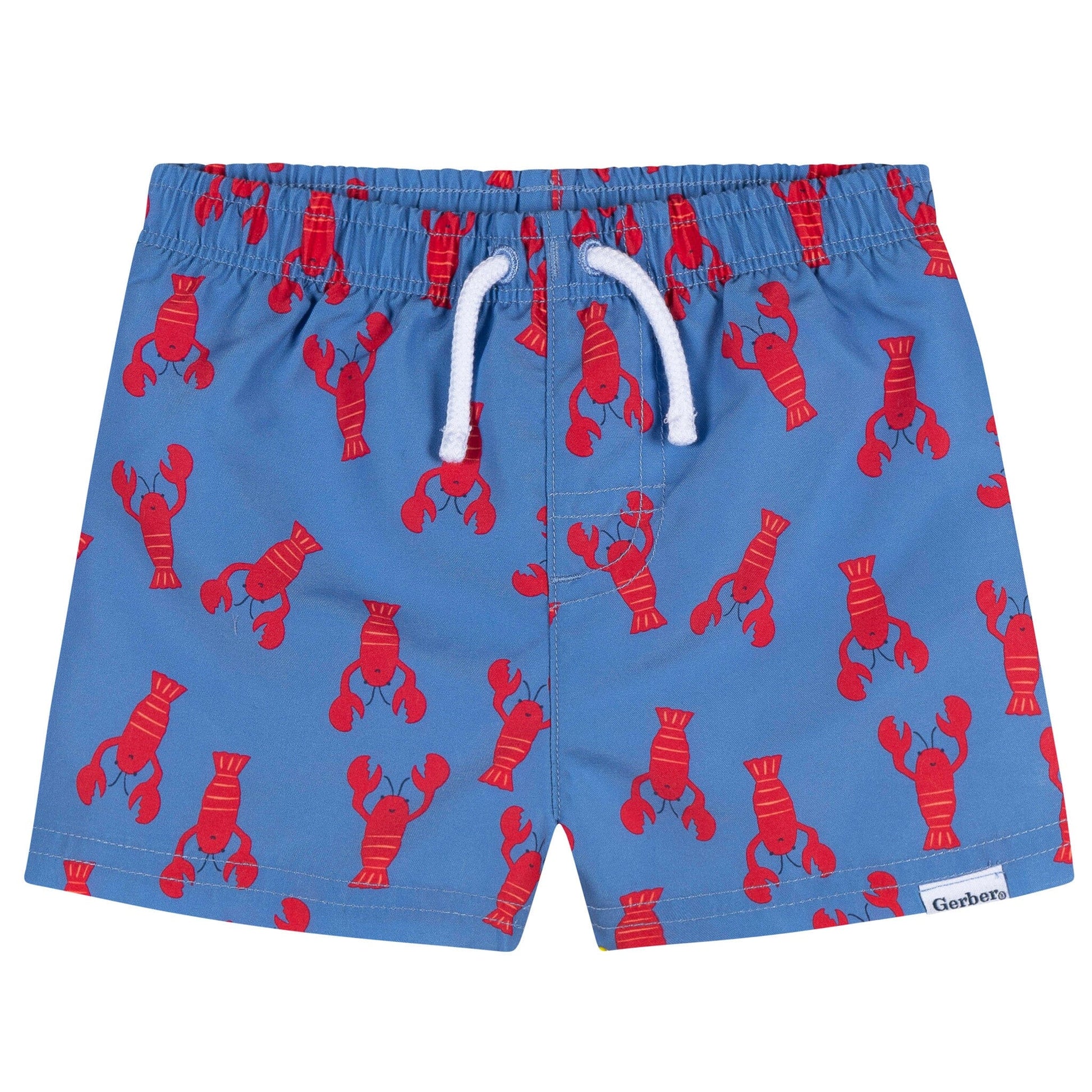 2-Pack Baby & Toddler Boys Lobsters Swim Trunks Swimwear Gerber® 
