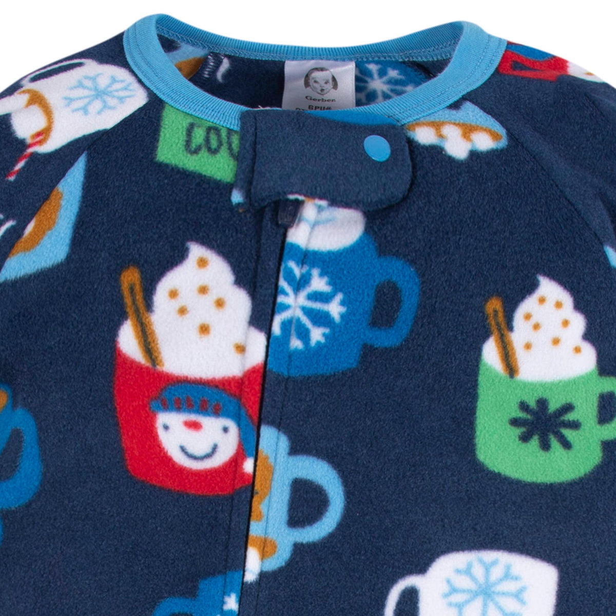 2-Pack Baby & Toddler Boys Mug Blanket Sleepers