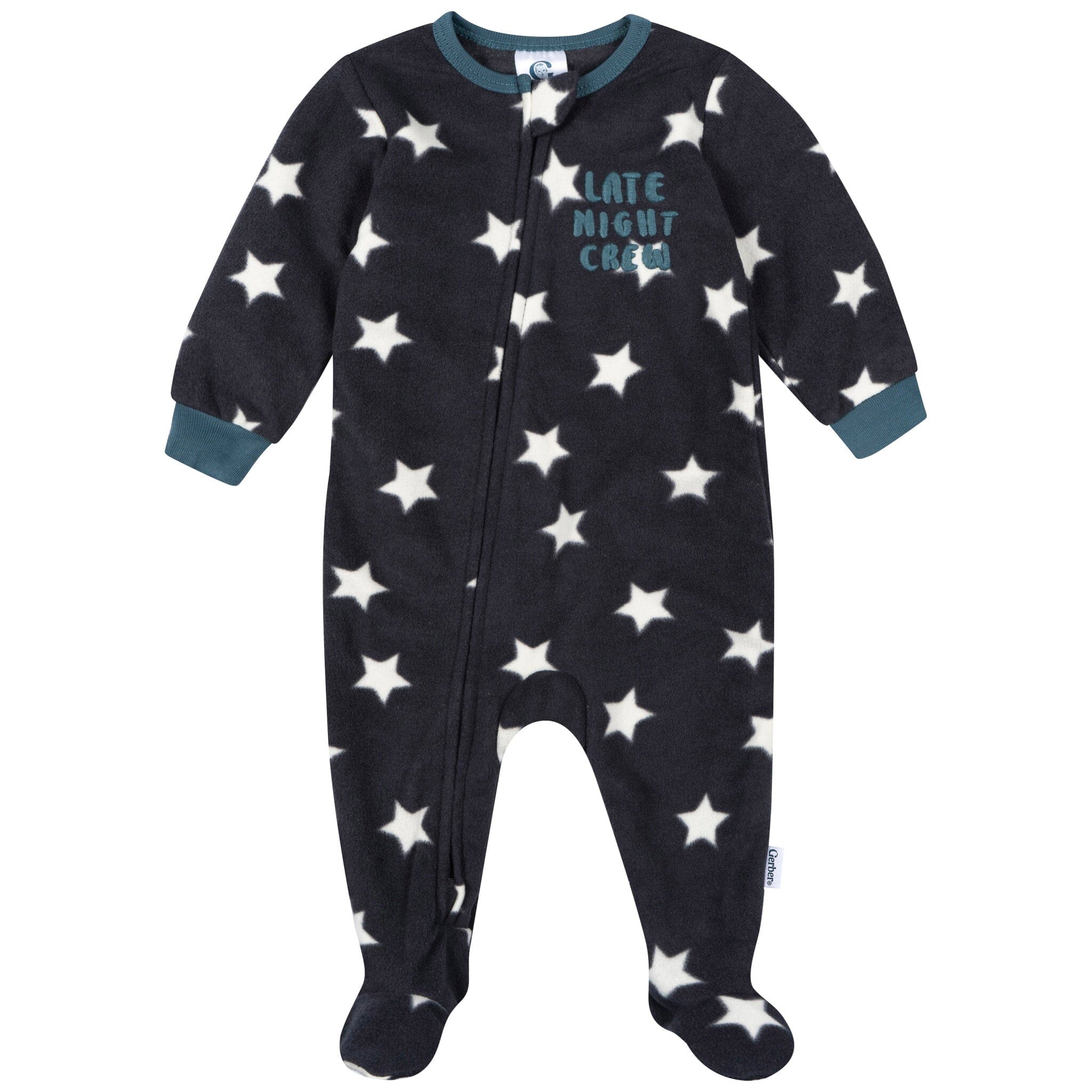 2-Pack Baby & Toddler Boys Stars Footed Fleece Pajamas Sleepwear Gerber® 