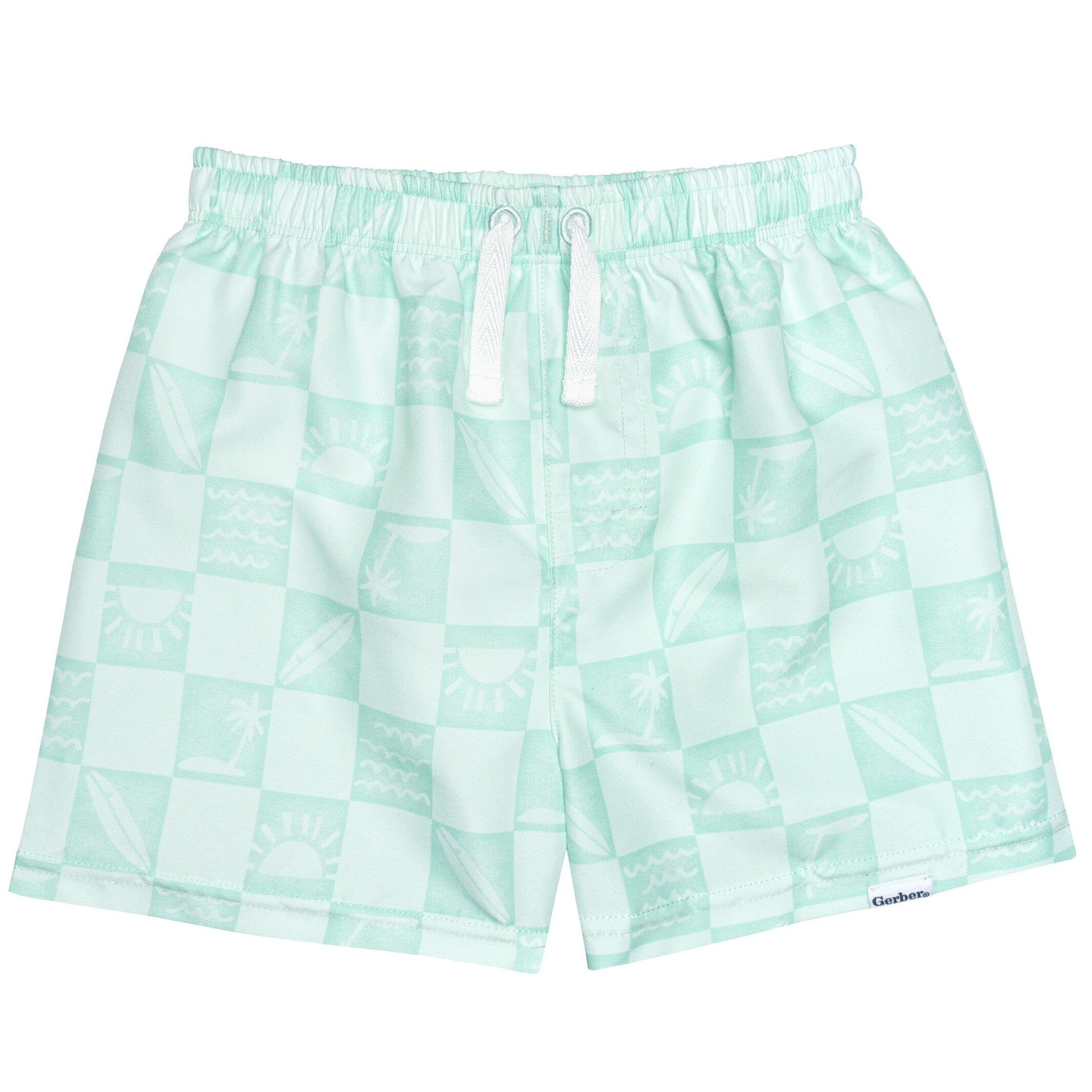 2-Pack Baby & Toddler Boys Surf Swim Trunks