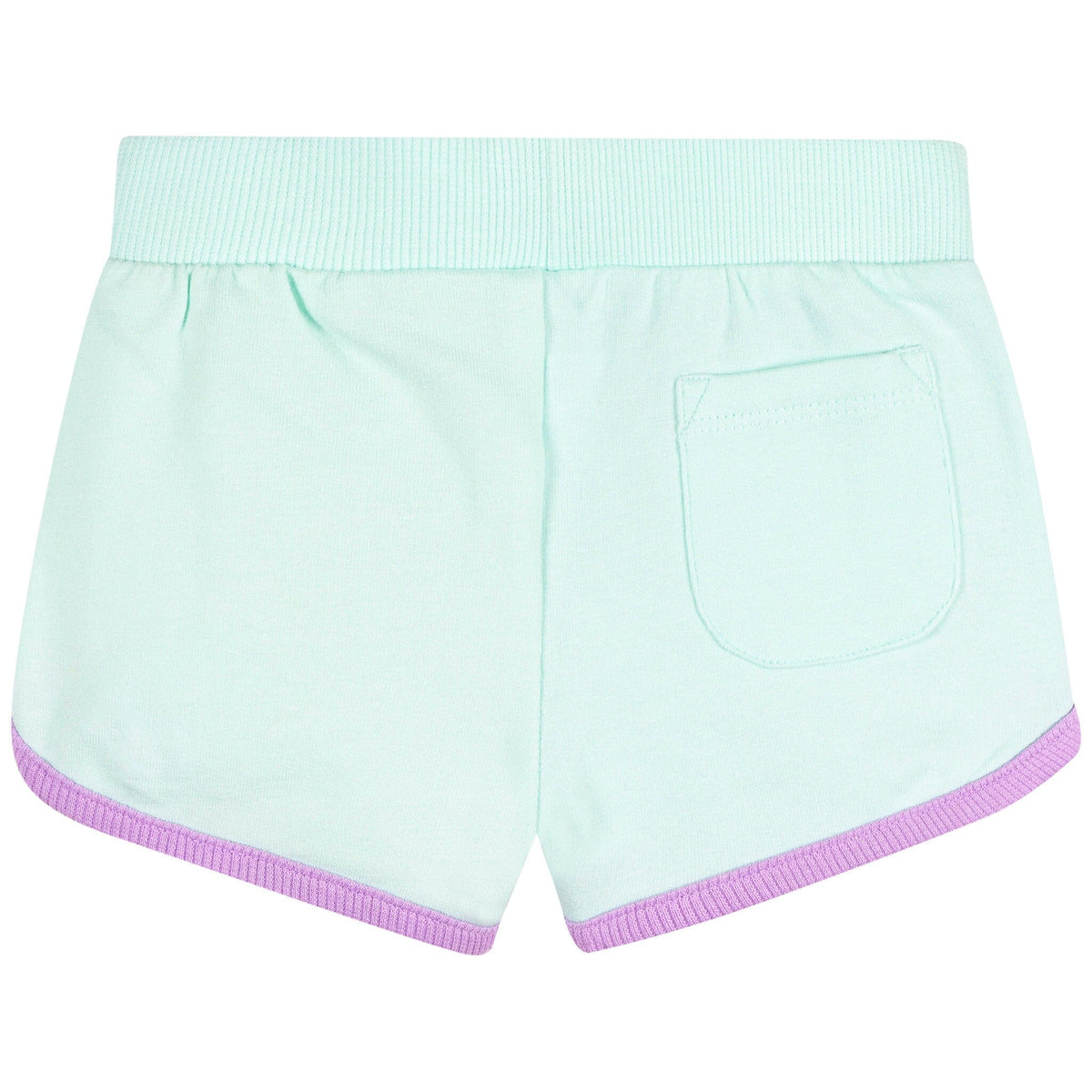 2-Pack Baby & Toddler Girls Aqua & Purple Knit Dolphin Shorts Pants & Bottoms Gerber® 