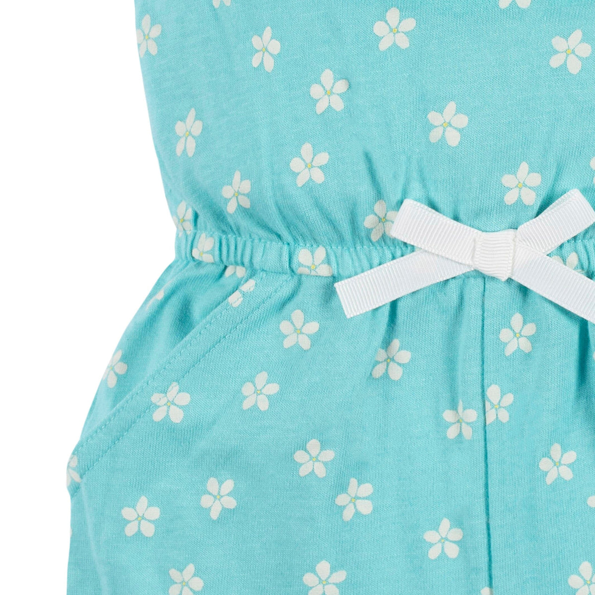 2-Pack Baby & Toddler Girls Bee Petals Tank Rompers
