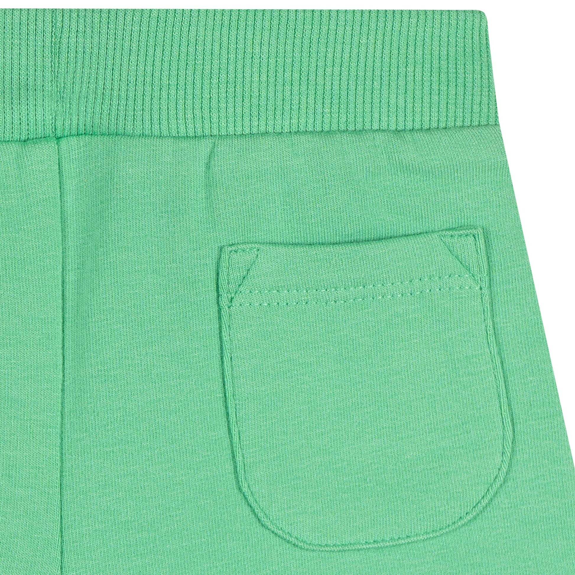2-Pack Baby & Toddler Girls Green & Pink Knit Dolphin Shorts Pants & Bottoms Gerber® 