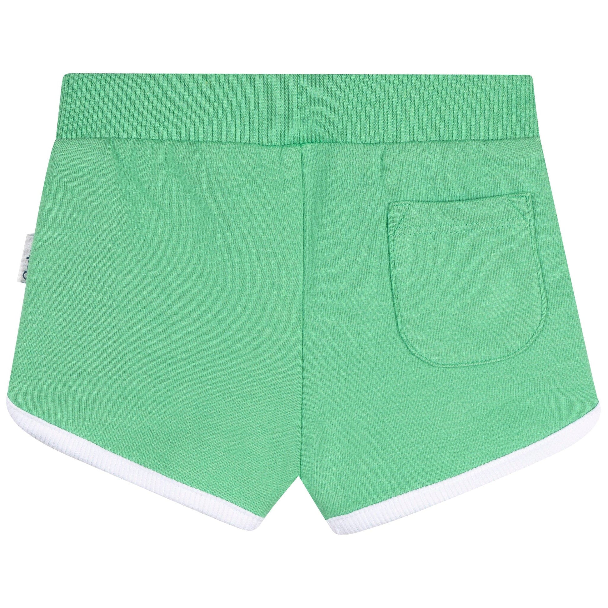 2-Pack Baby & Toddler Girls Green & Pink Knit Dolphin Shorts Pants & Bottoms Gerber® 