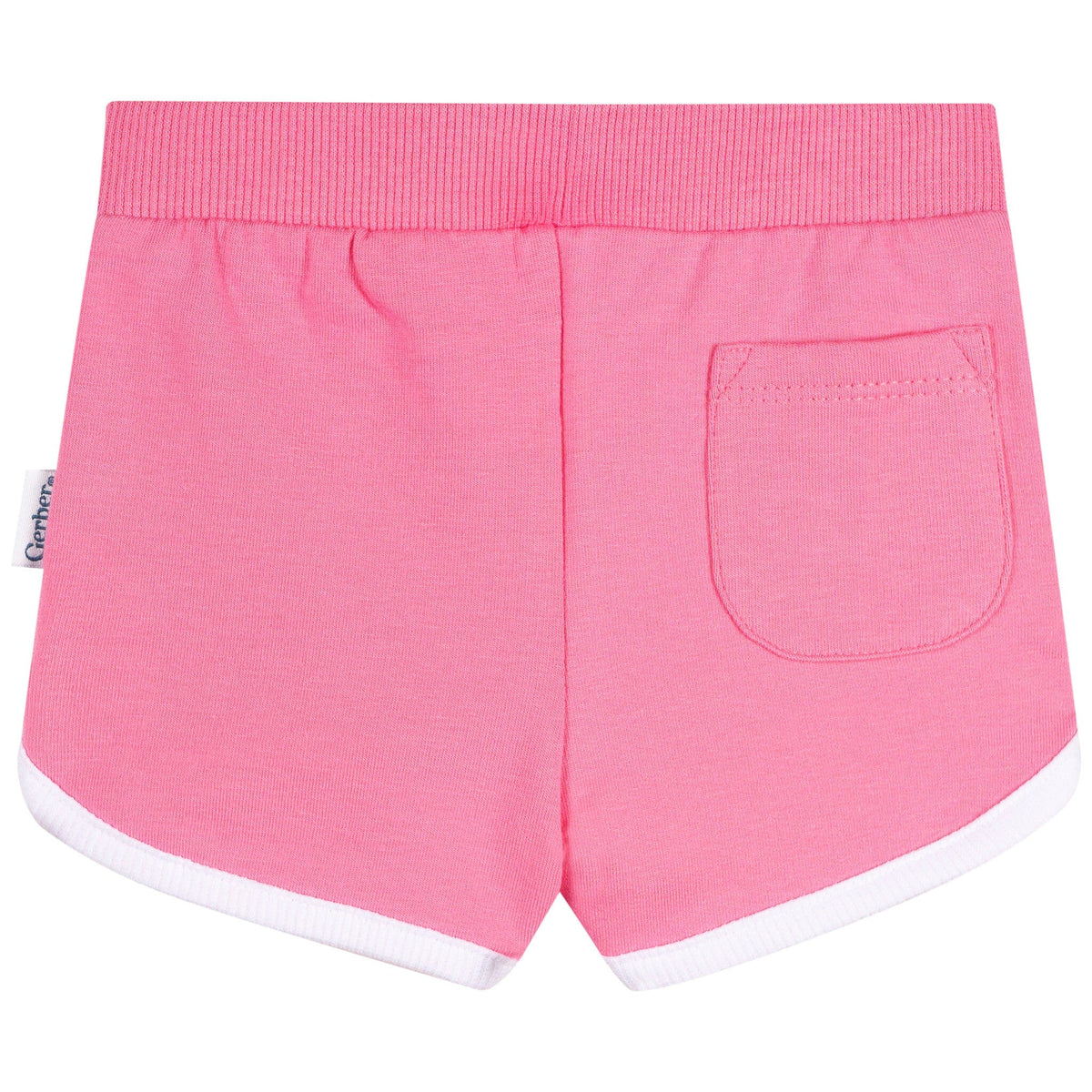2-Pack Baby & Toddler Girls Green & Pink Knit Dolphin Shorts Pants & Bottoms Gerber® 