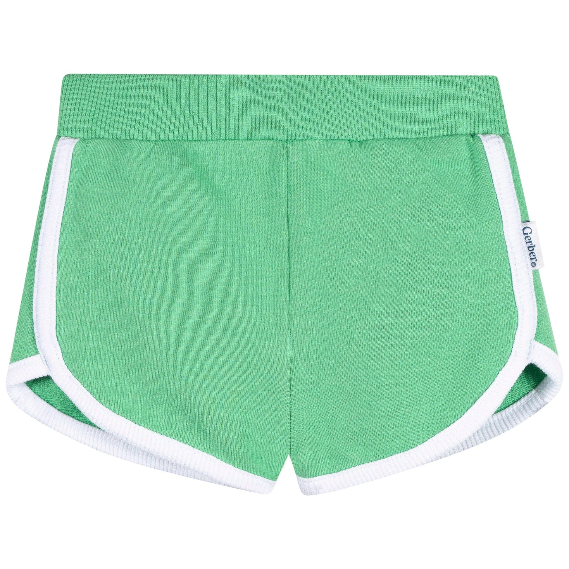 2-Pack Baby & Toddler Girls Green & Pink Knit Dolphin Shorts Pants & Bottoms Gerber® 
