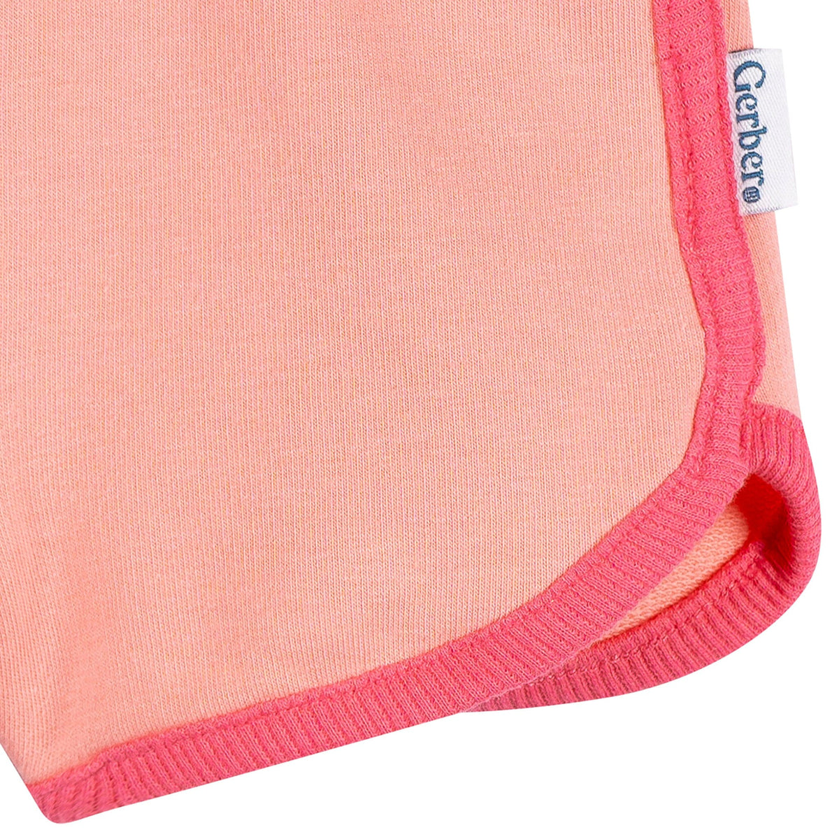 2-Pack Baby & Toddler Girls Pink & Blue Knit Dolphin Shorts Pants & Bottoms Gerber® 