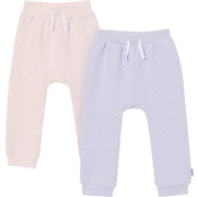 2-Pack Baby & Toddler Girls Pink Joggers bottoms Gerber® 