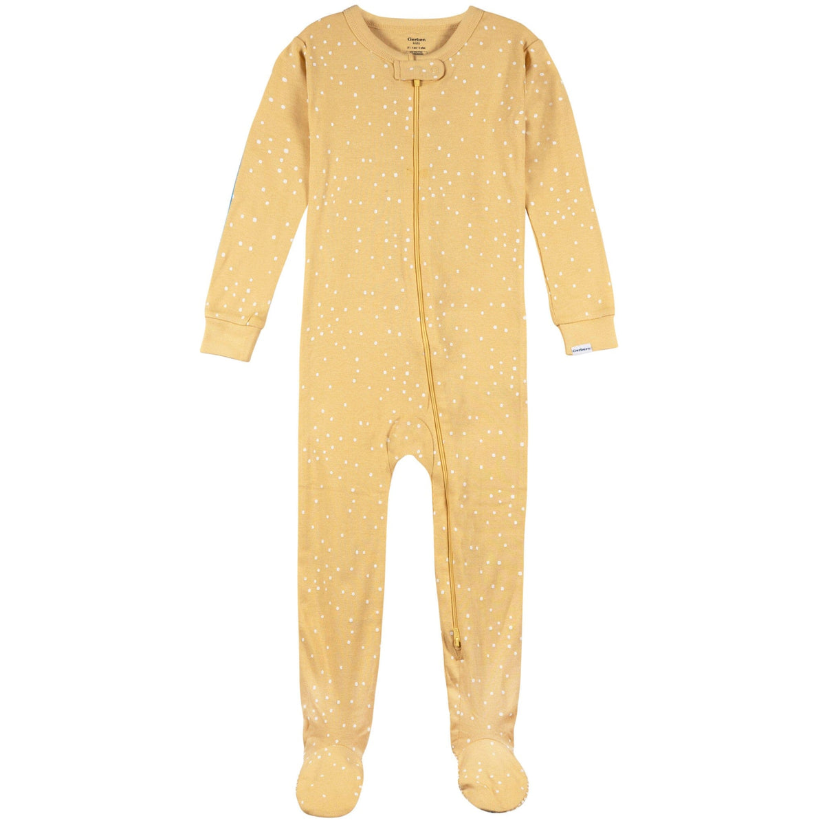 2-Pack Baby & Toddler Neutral Safari Snug Fit Footed Pajamas