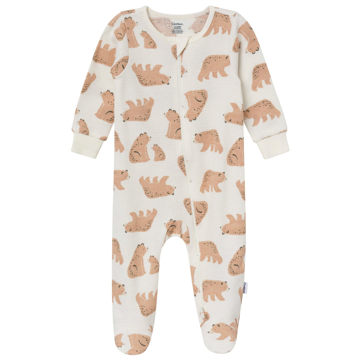 2-Pack Baby Boys Brown Bears Sleep 'N Play sleepwear Gerber® 