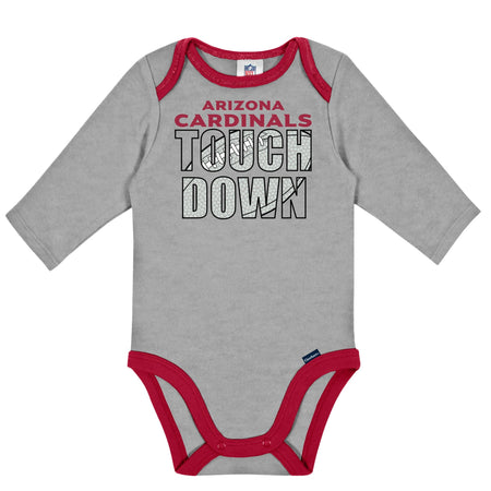 2-Pack Baby Boys Arizona Cardinals Long Sleeve Bodysuits