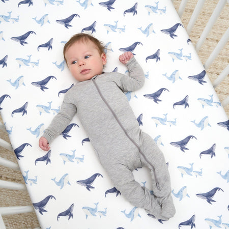 2-Pack Boys Coastal Calm Stretchy Crib Sheets