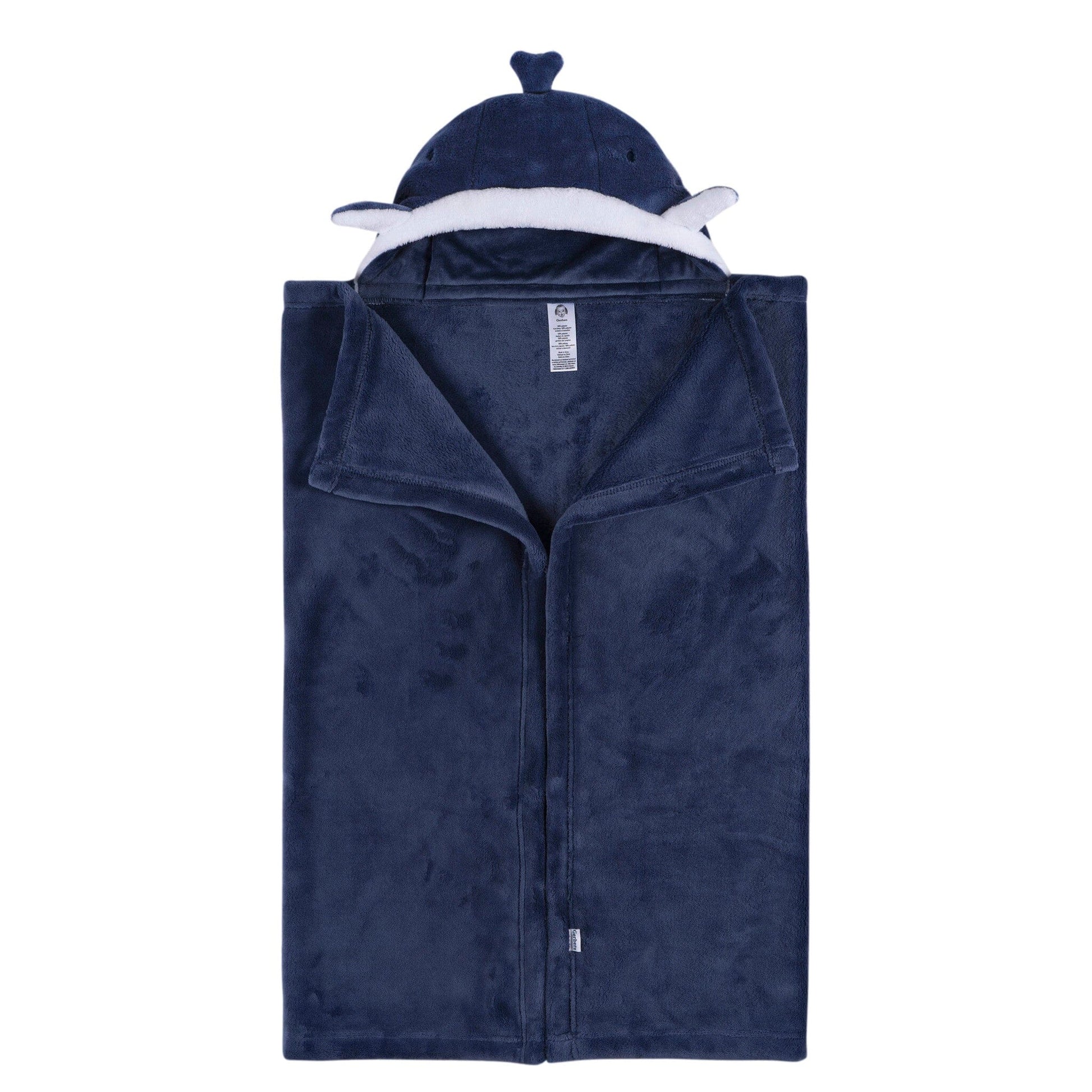 2-Pack Baby Boys Coastal Calm Hooded Wearable Blanket & Security Blanket Set Blankets Gerber® 