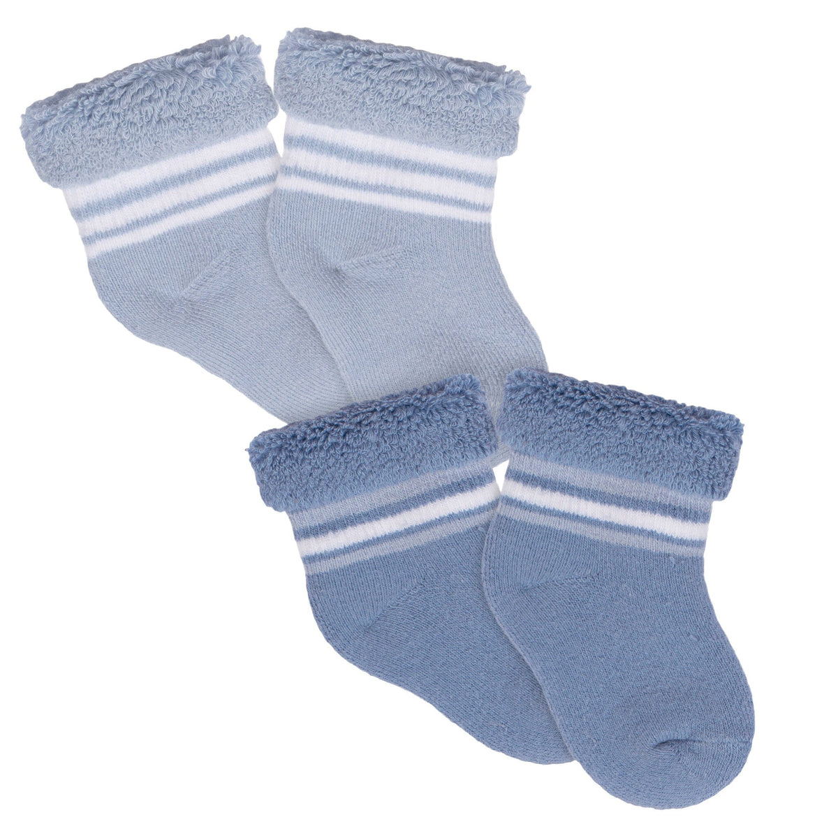 2-Pack Baby Boys Little Lighthouse Terry Socks Socks Gerber® 