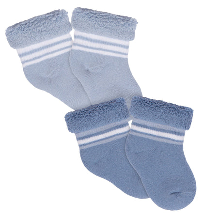 2-Pack Baby Boys Little Lighthouse Terry Socks