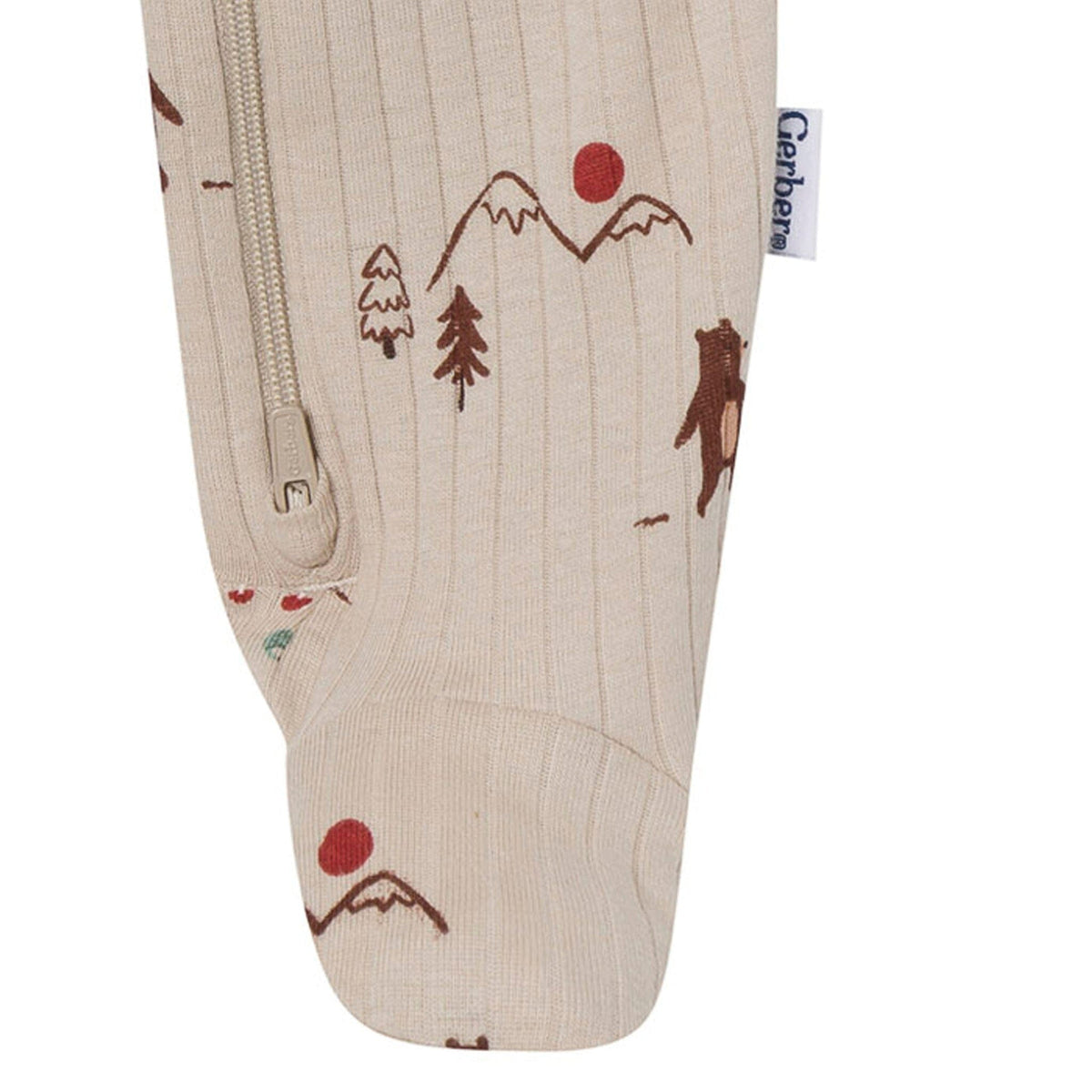 2-Pack Baby Boys Woodland Bears Sleep 'N Play sleepwear Gerber® 