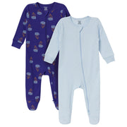 2-Pack Baby Girls Hydrangeas Sleep 'N Play sleepwear Gerber® 