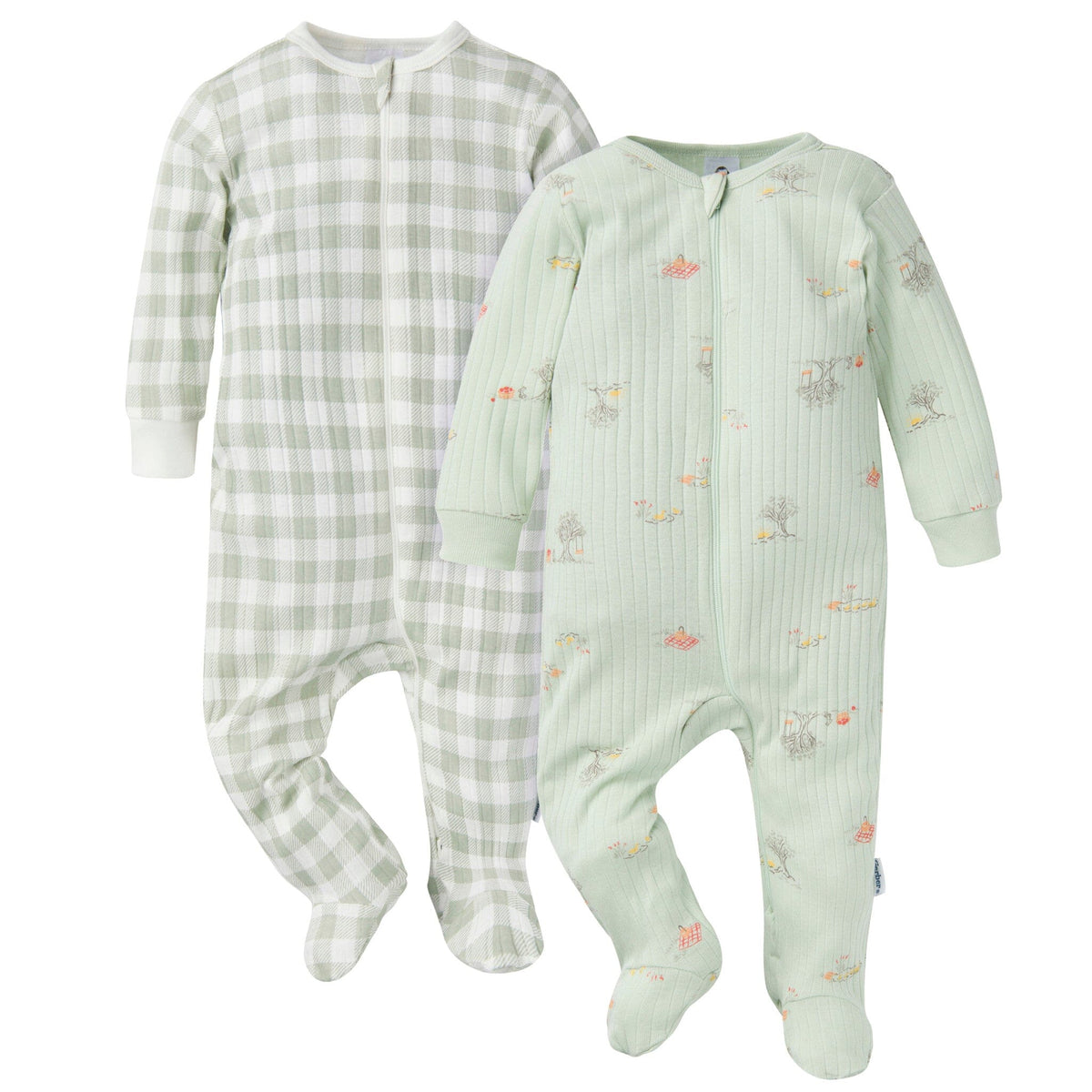 2-Pack Baby Girls Park Picnic Sleep 'N Plays
