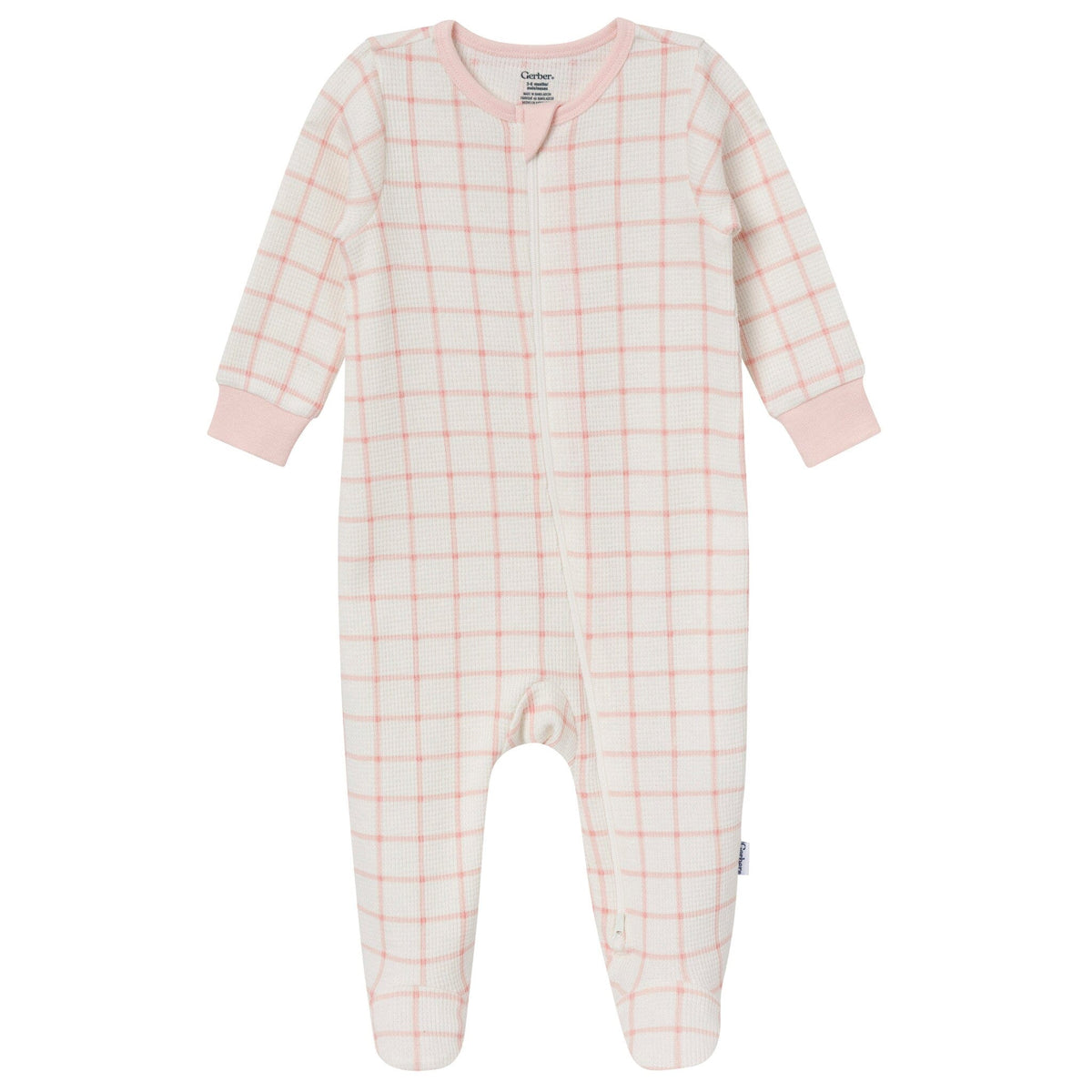 2-Pack Baby Girls Pink Pears Sleep 'N Play sleepwear Gerber® 