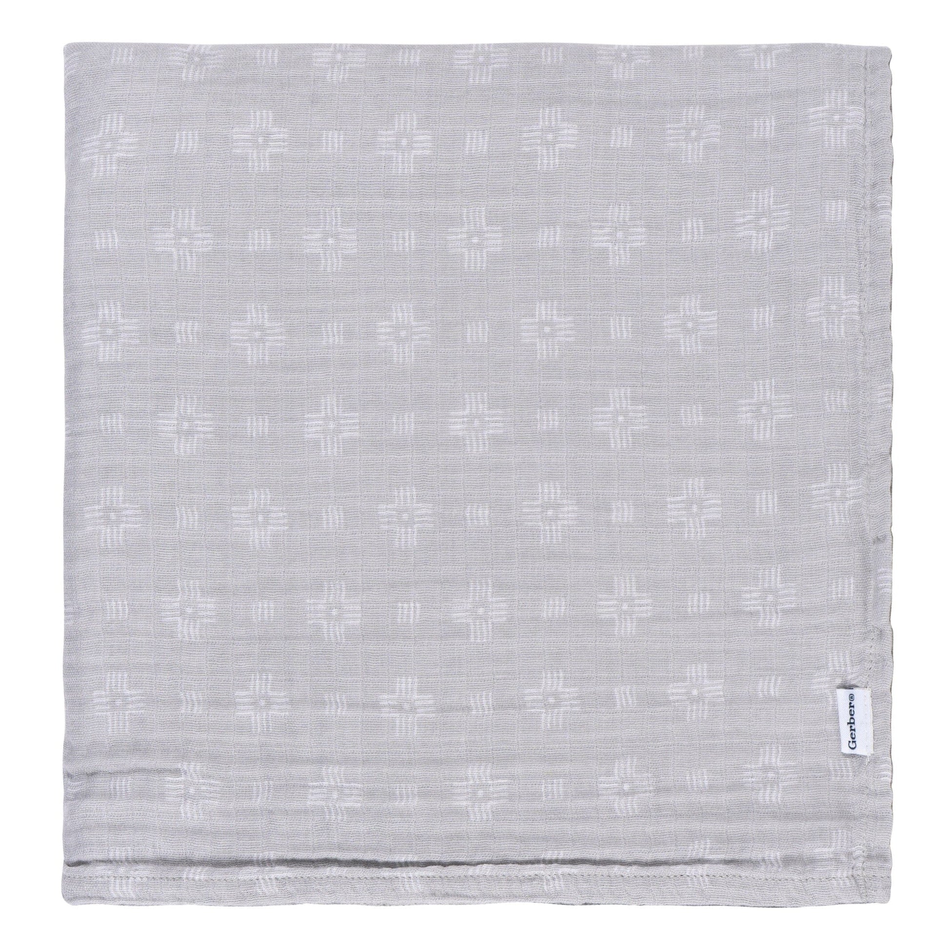 2-Pack Baby Neutral Animal Geo Muslin Blanket