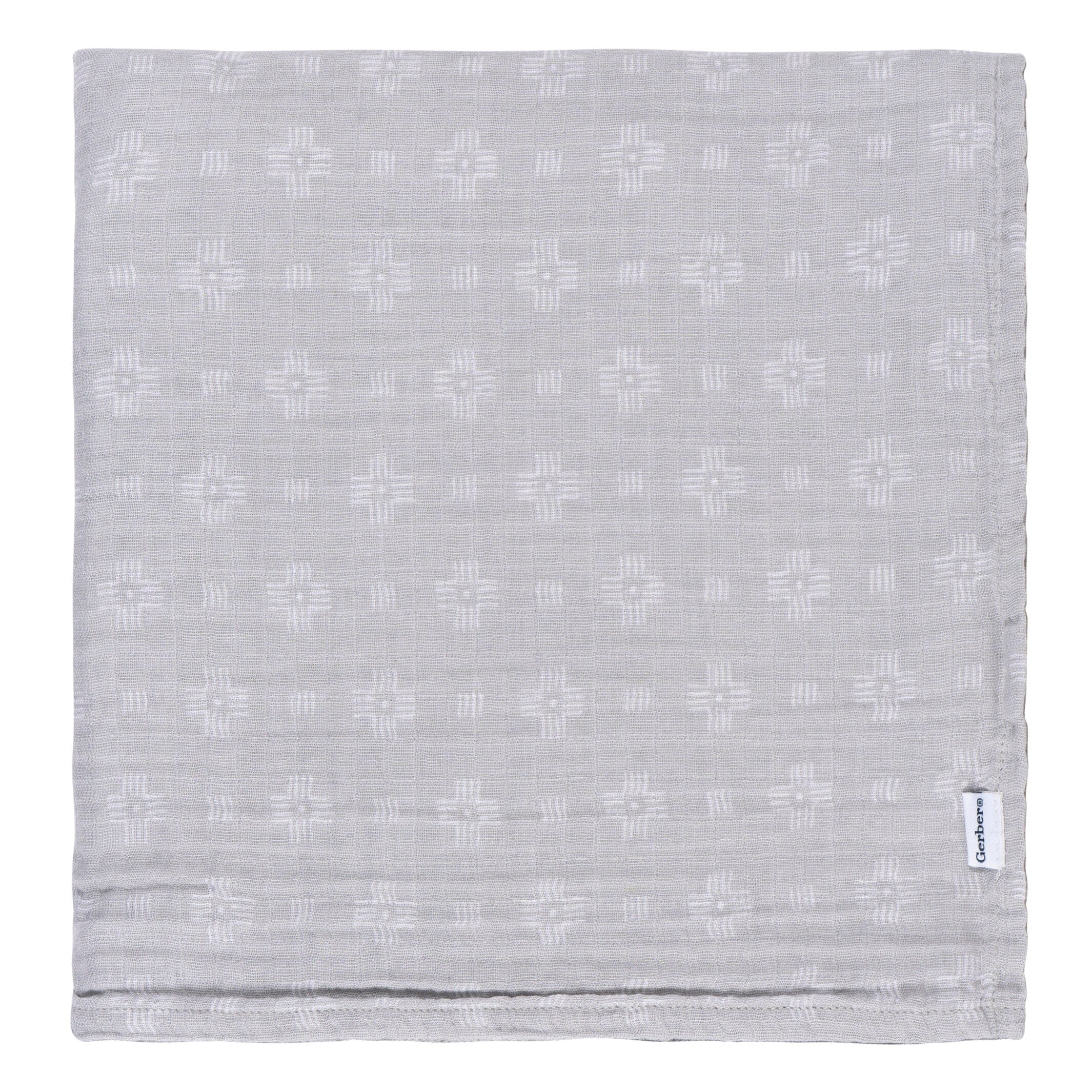 2-Pack Baby Neutral Animal Geo Muslin Blanket