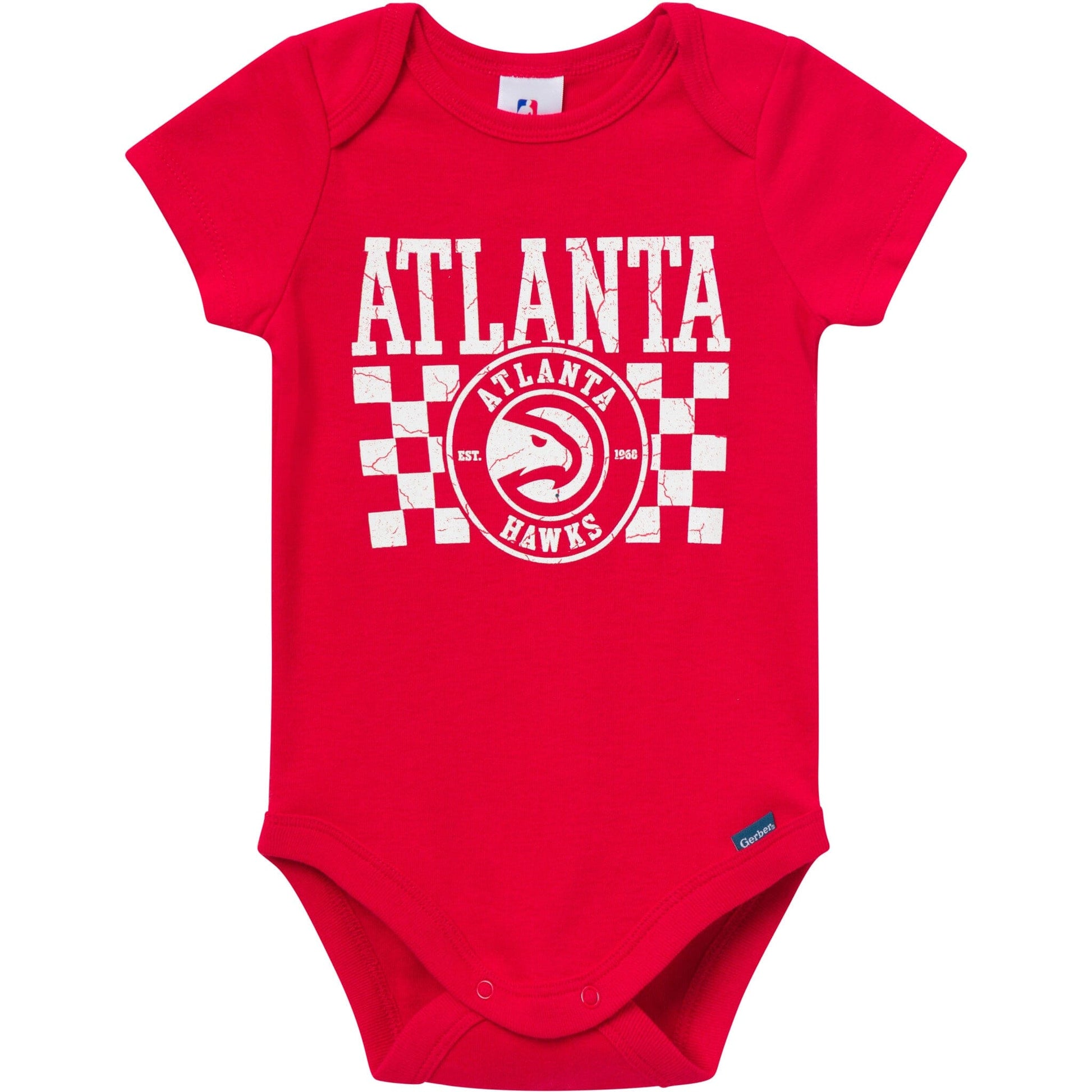 2-Pack Baby Neutral Atlanta Hawks Bodysuits Onesies Bodysuits Gerber® 