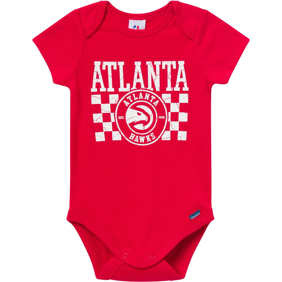 2-Pack Baby Neutral Atlanta Hawks Bodysuits Onesies Bodysuits Gerber® 