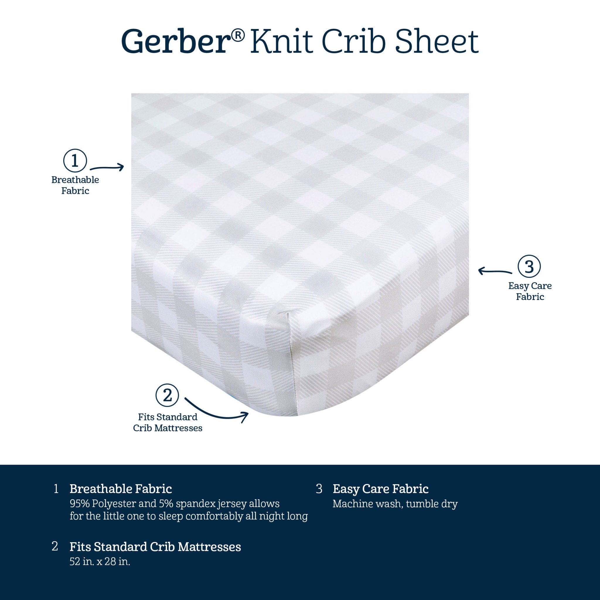2-Pack Baby Neutral Boho Rainbow Crib Sheet Crib Sheets Gerber® 