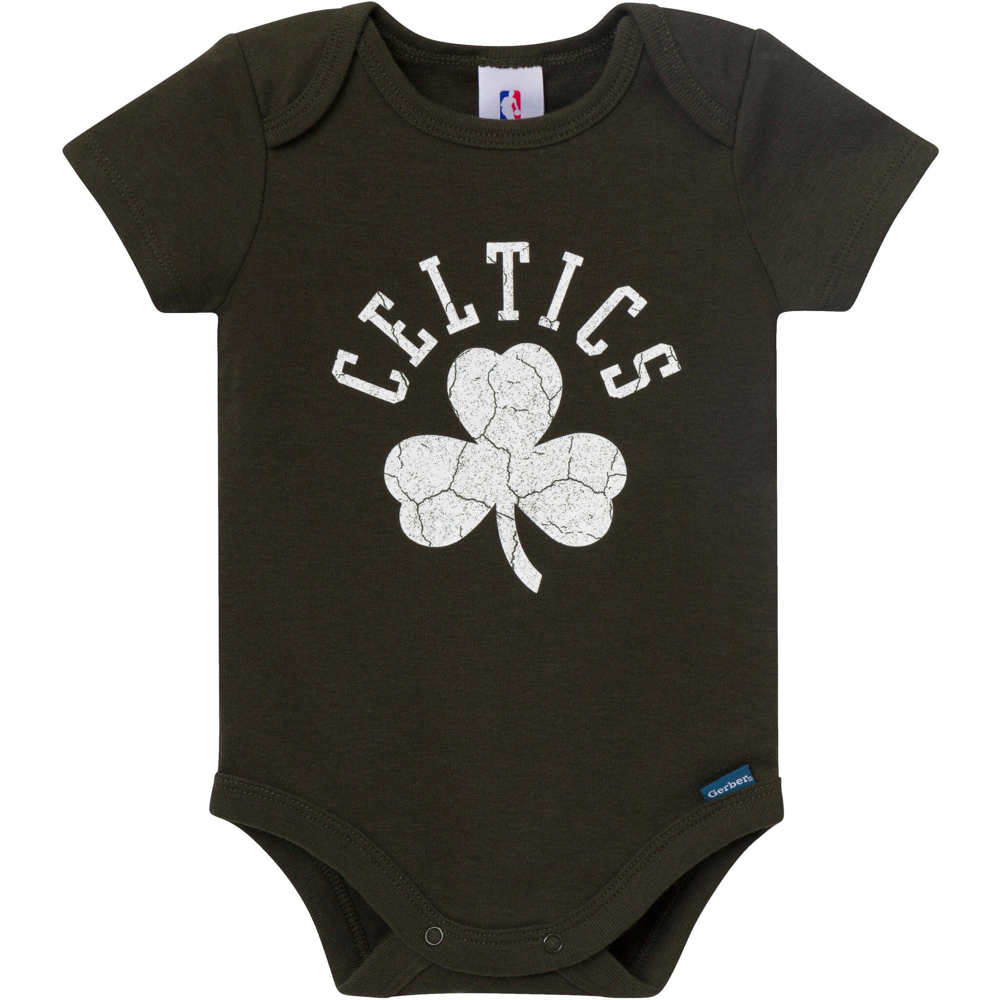 2-Pack Baby Neutral Boston Celtics Bodysuits Onesies Bodysuits Gerber® 