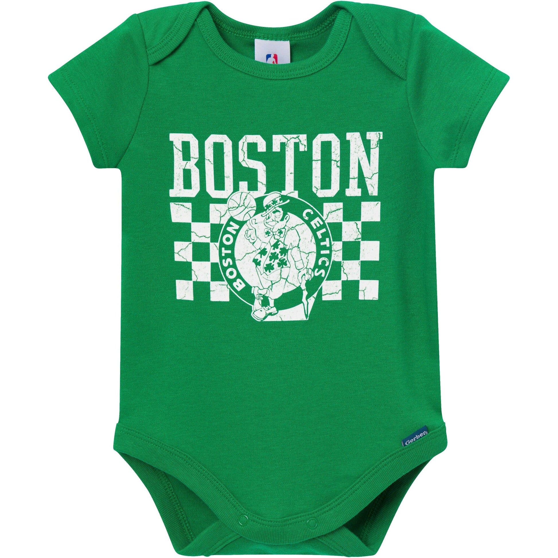 2-Pack Baby Neutral Boston Celtics Bodysuits Onesies Bodysuits Gerber® 