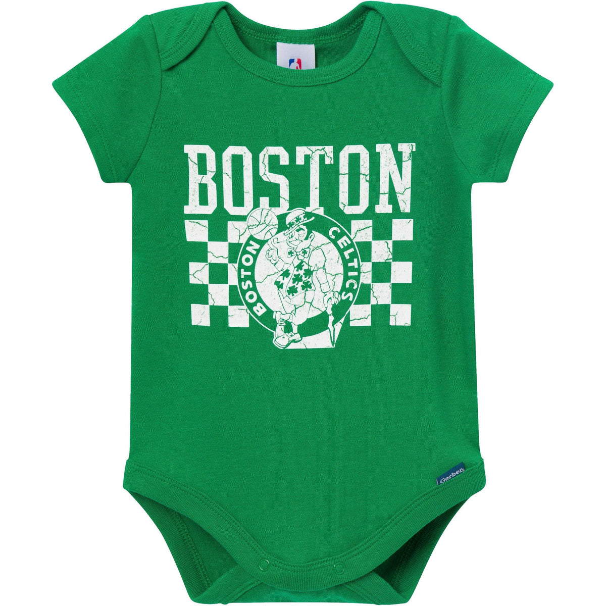 2-Pack Baby Neutral Boston Celtics Bodysuits Onesies Bodysuits Gerber® 