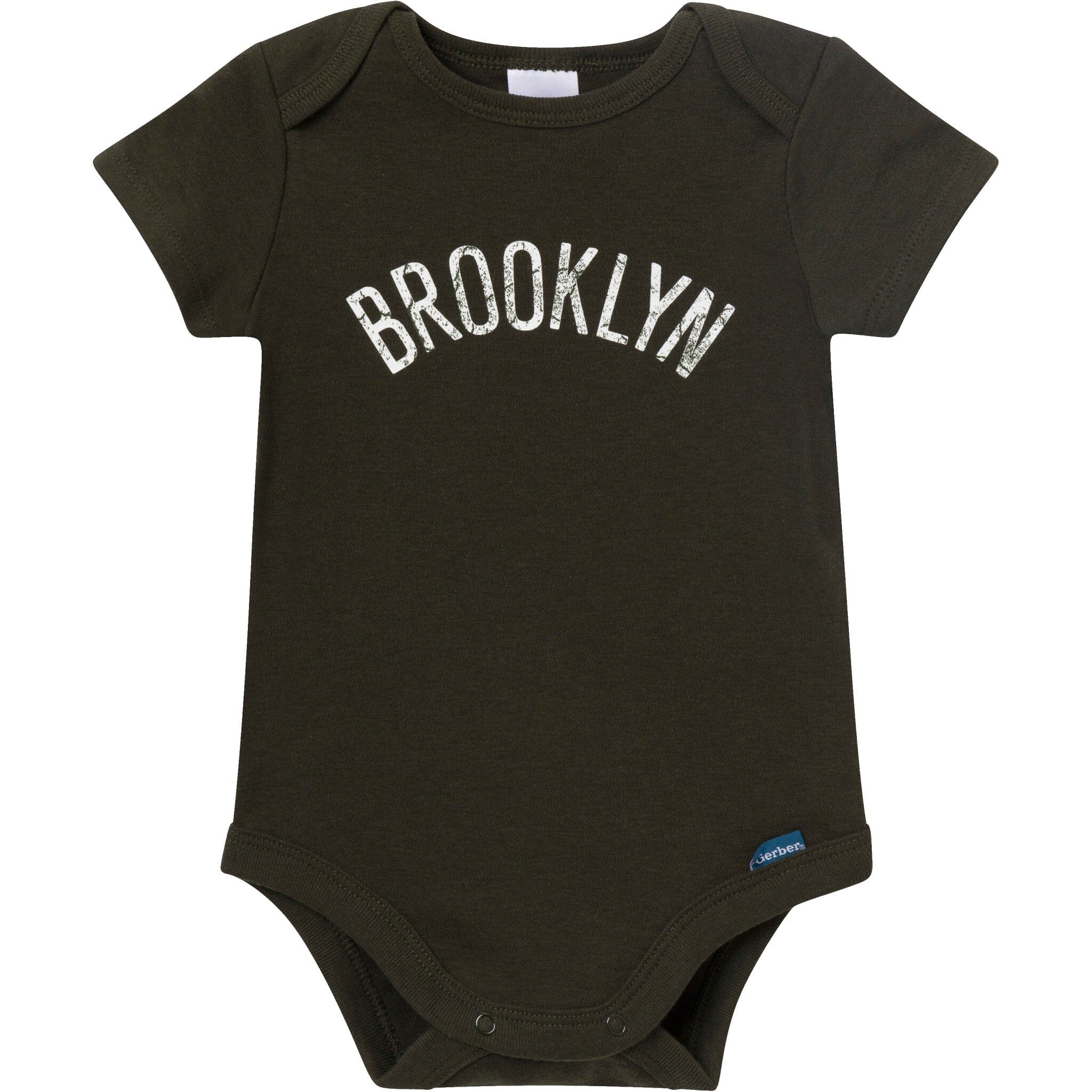 2-Pack Baby Neutral Brooklyn Nets Bodysuits Onesies Bodysuits Gerber® 