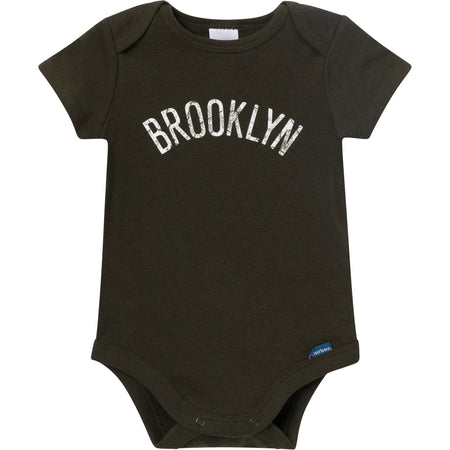 2-Pack Baby Neutral Brooklyn Nets Bodysuits