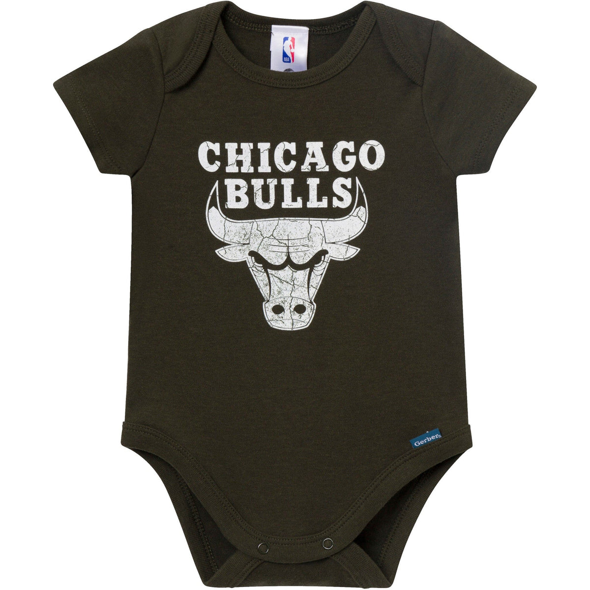 2-Pack Baby Neutral Chicago Bulls Bodysuits Onesies Bodysuits Gerber® 