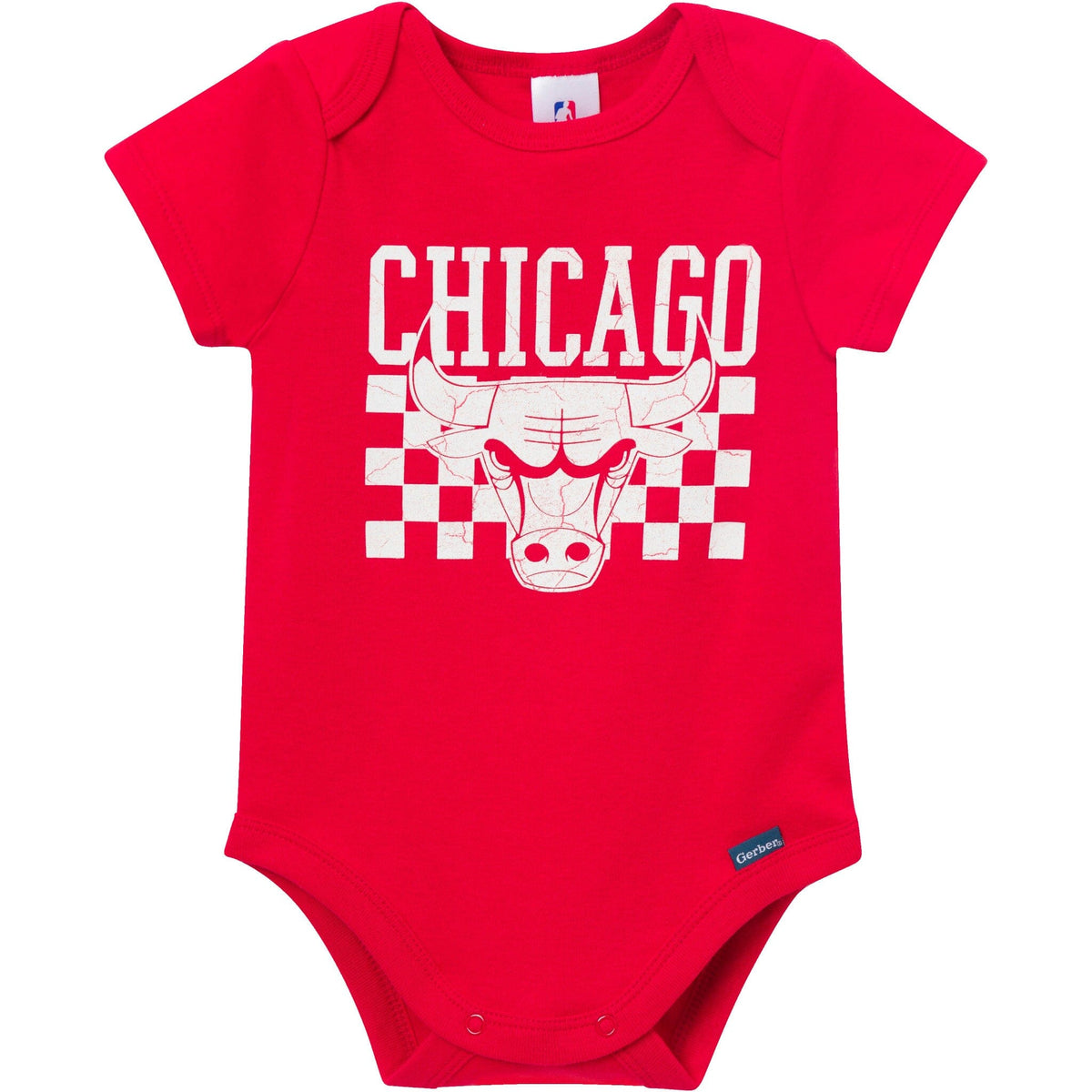 2-Pack Baby Neutral Chicago Bulls Bodysuits Onesies Bodysuits Gerber® 