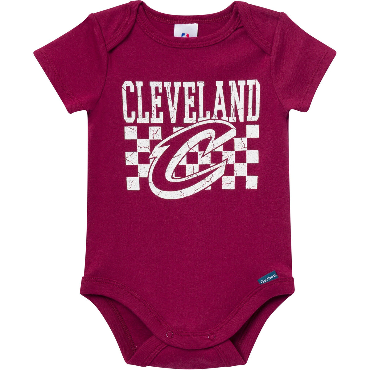2-Pack Baby Neutral Cleveland Cavaliers Bodysuits Onesies Bodysuits Gerber® 