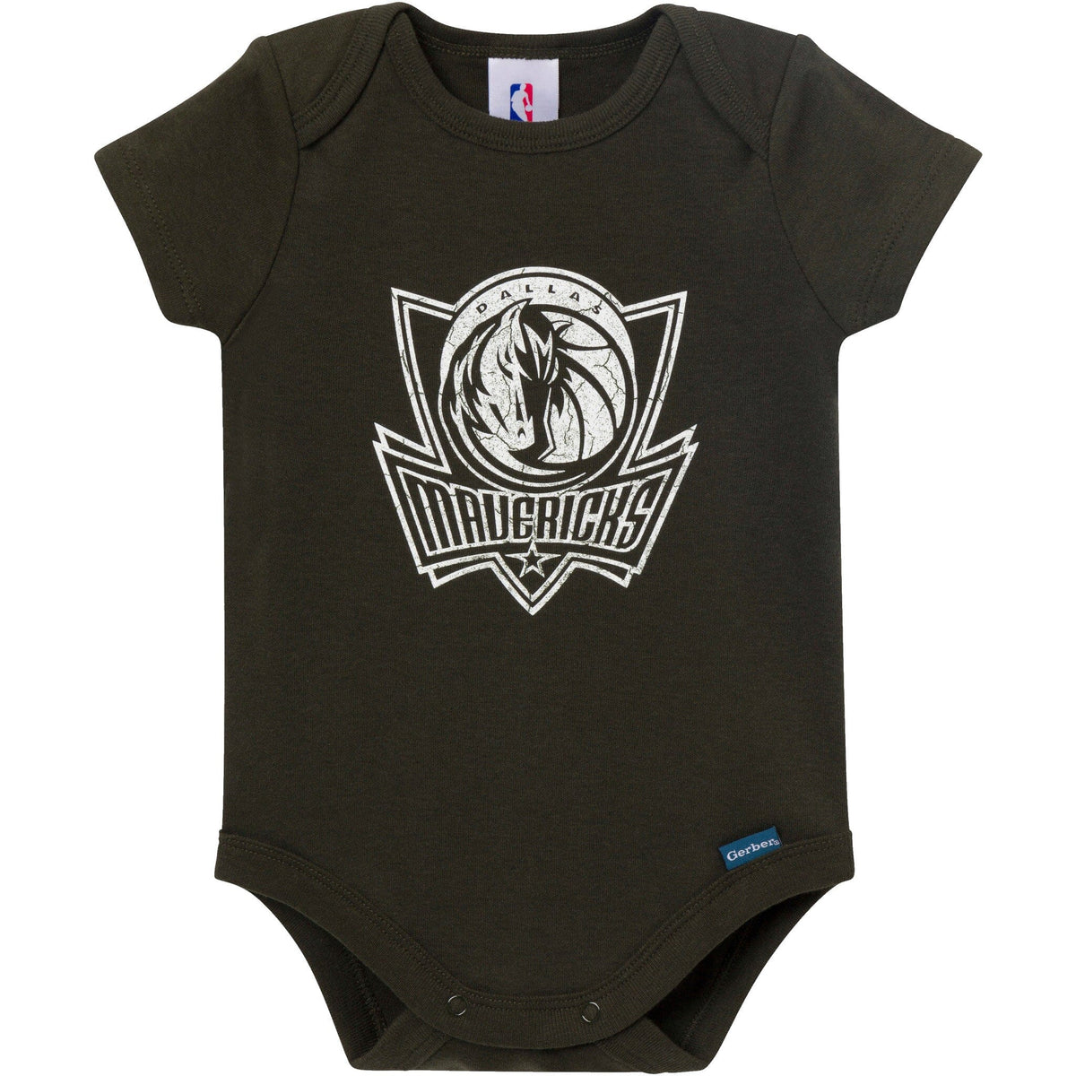 2-Pack Baby Neutral Dallas Mavericks Bodysuits Onesies Bodysuits Gerber® 