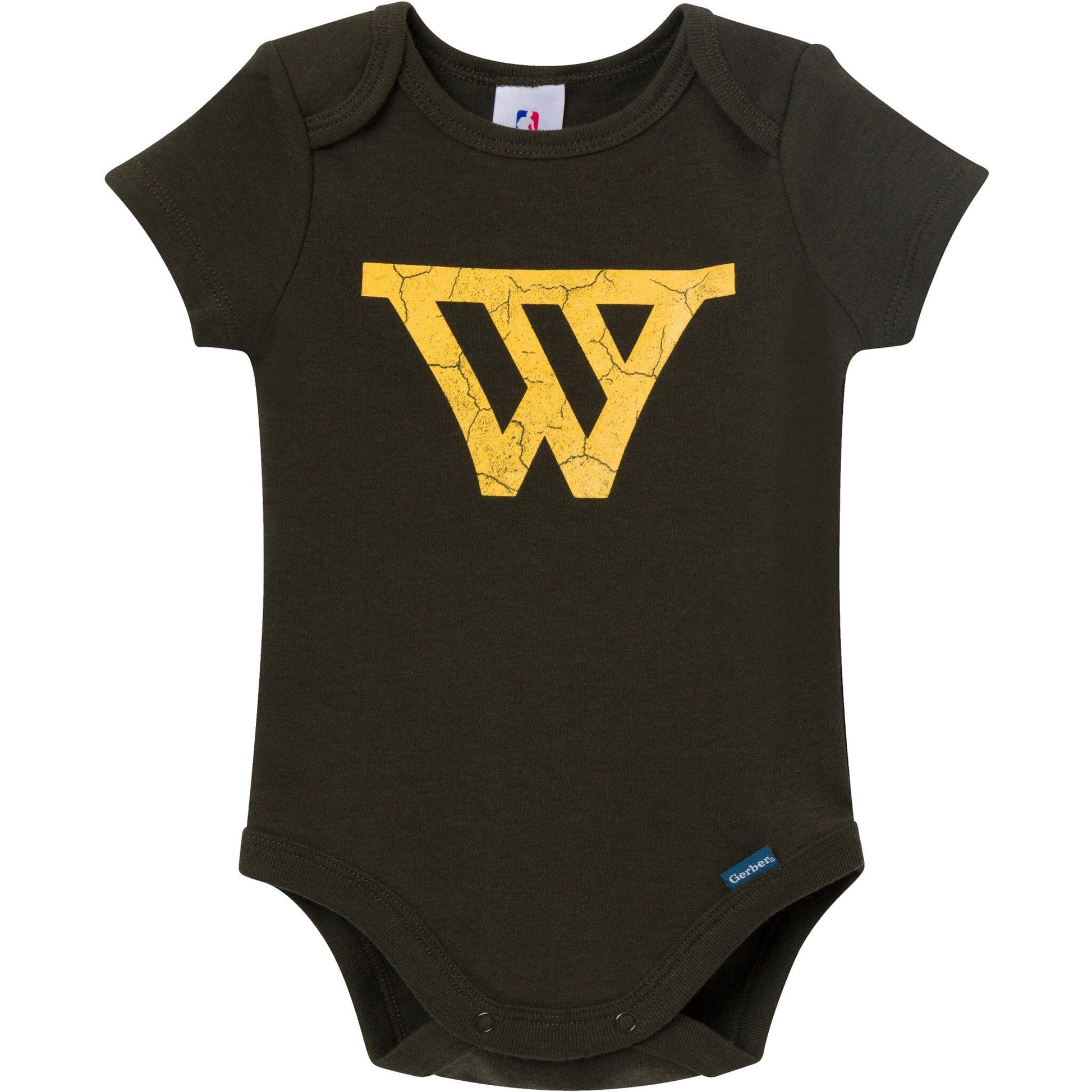 2-Pack Baby Neutral Golden State Warriors Bodysuits Onesies Bodysuits Gerber® 